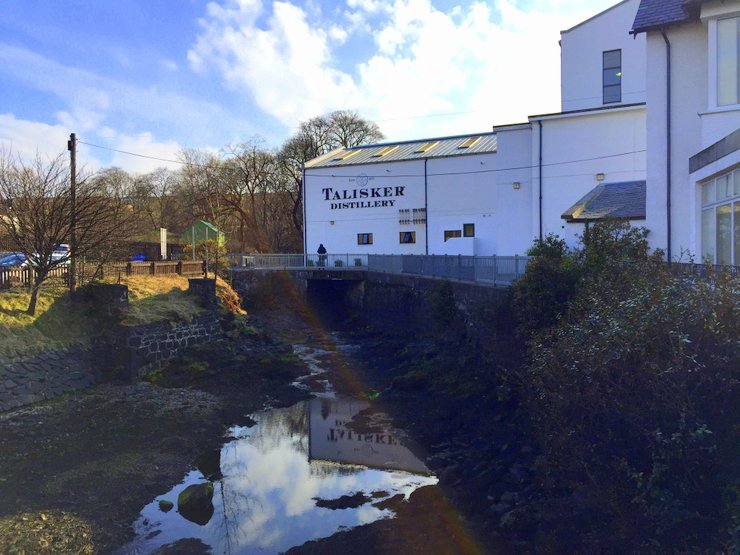 Talisker distillery, Isle of Skye, Scotland