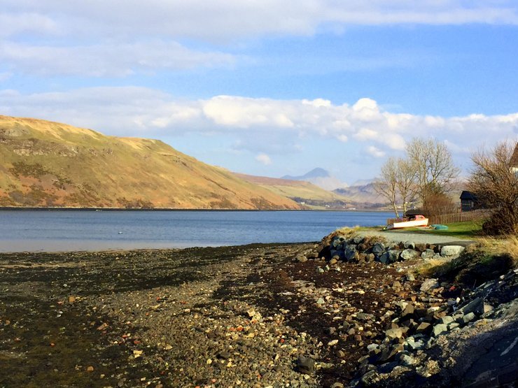 View from the playground on Skye