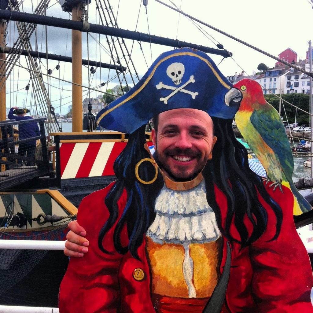 brixham pirate festival Devon UK