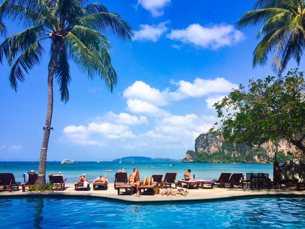 Railay Bay, Krabi, pool, family-friendly places to stay Thailand