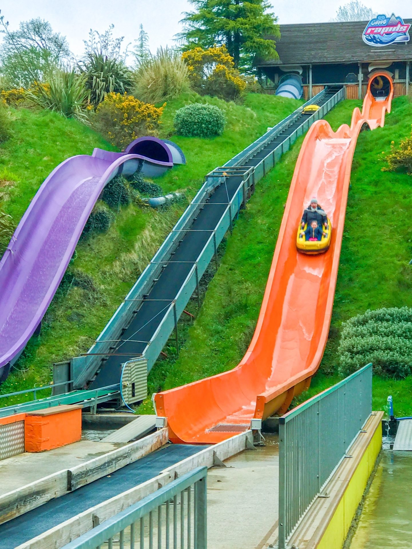 Woodlands family theme park watercoaster