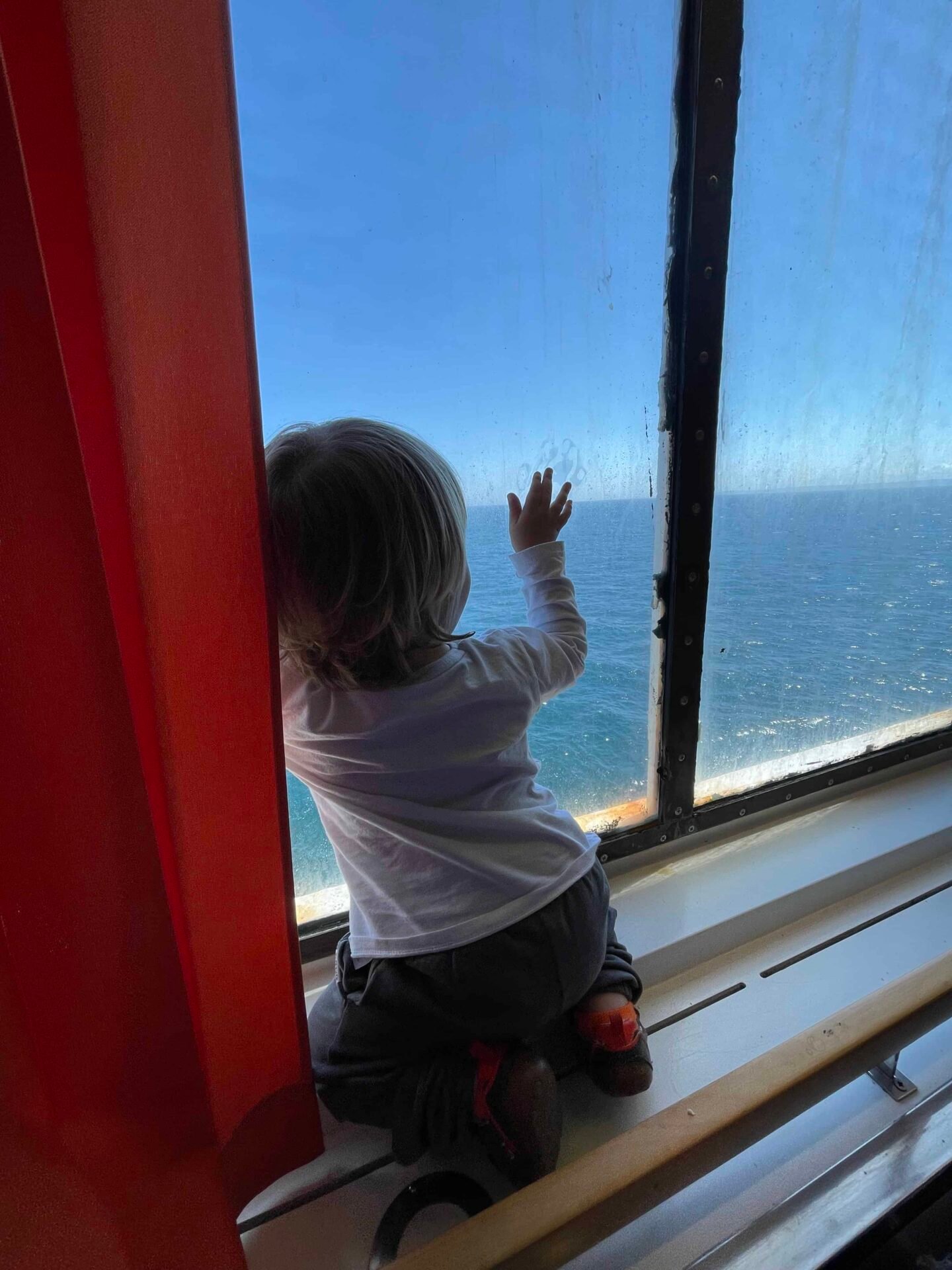 Brittany ferries with a toddler