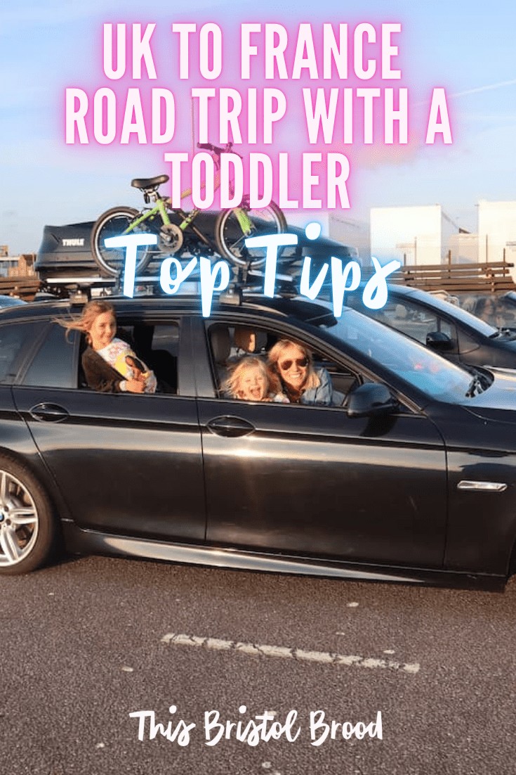 UK to France road trip with a toddler