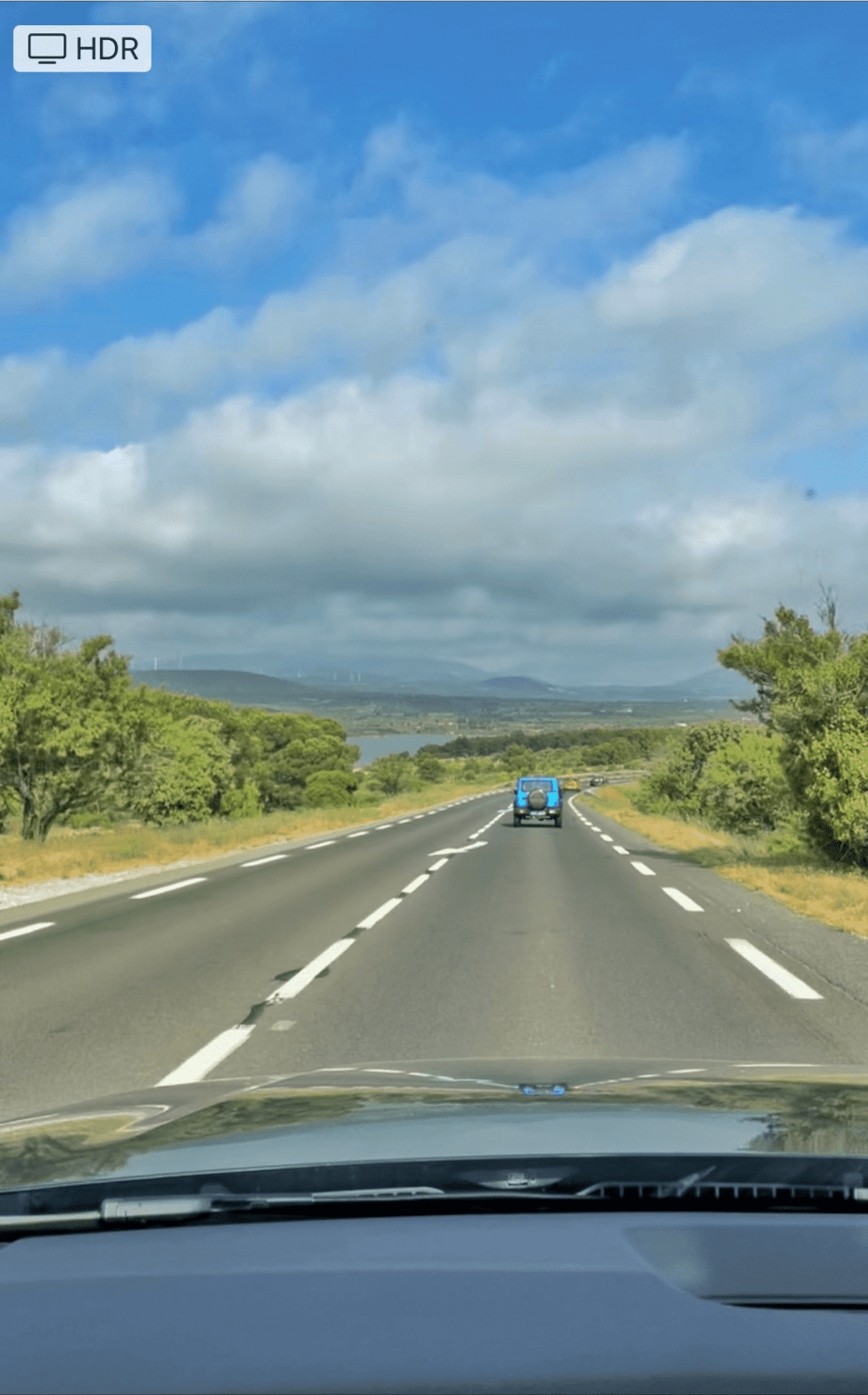 road across France