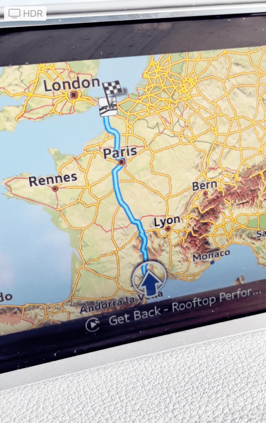 road trip across France to UK