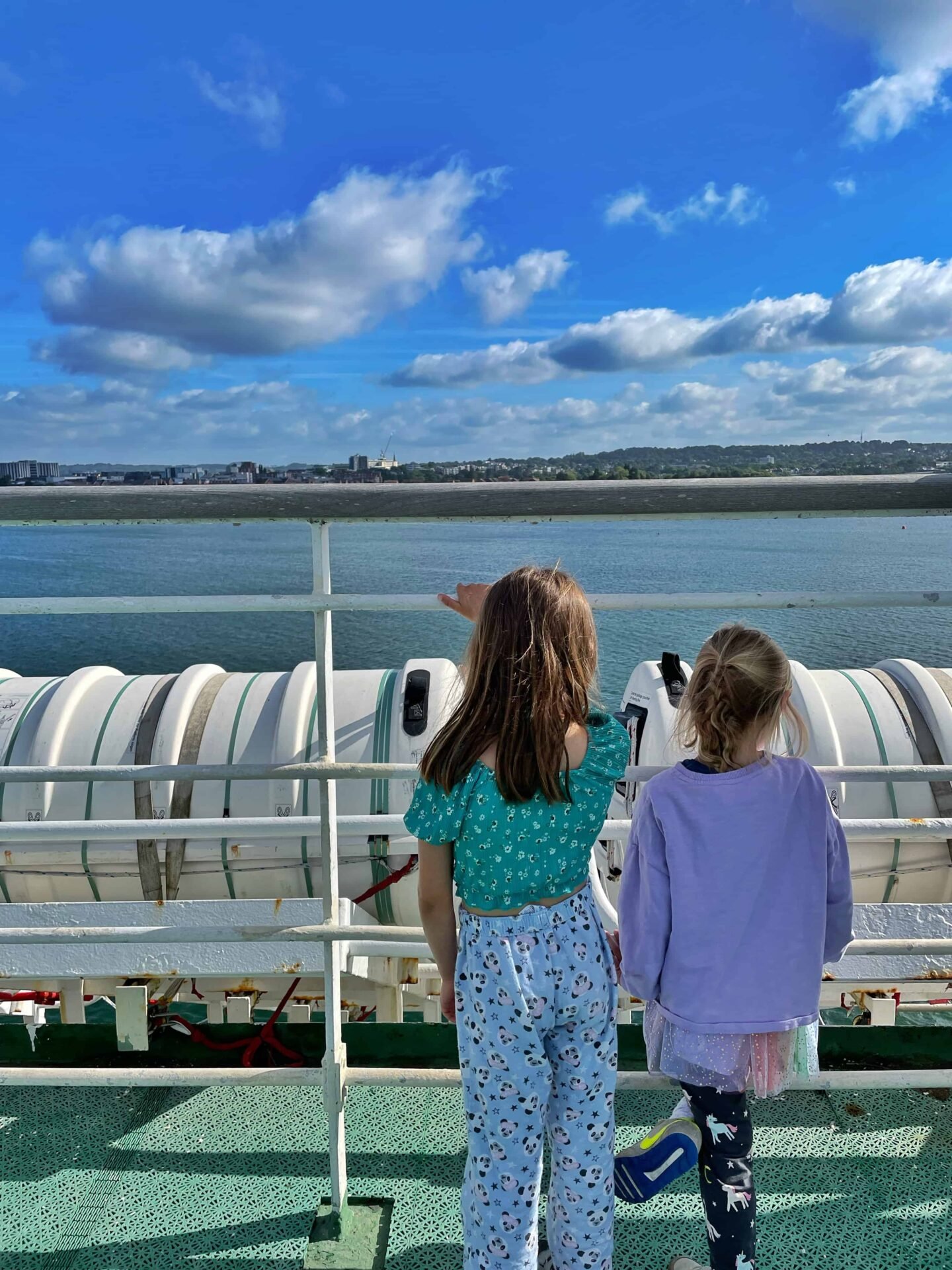 Ferry crossing from UK to France