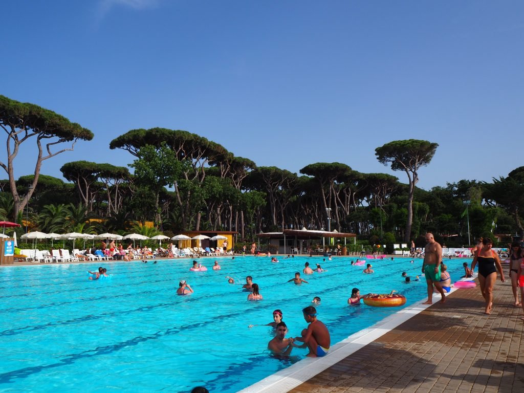 park albatros campsite swimming pool