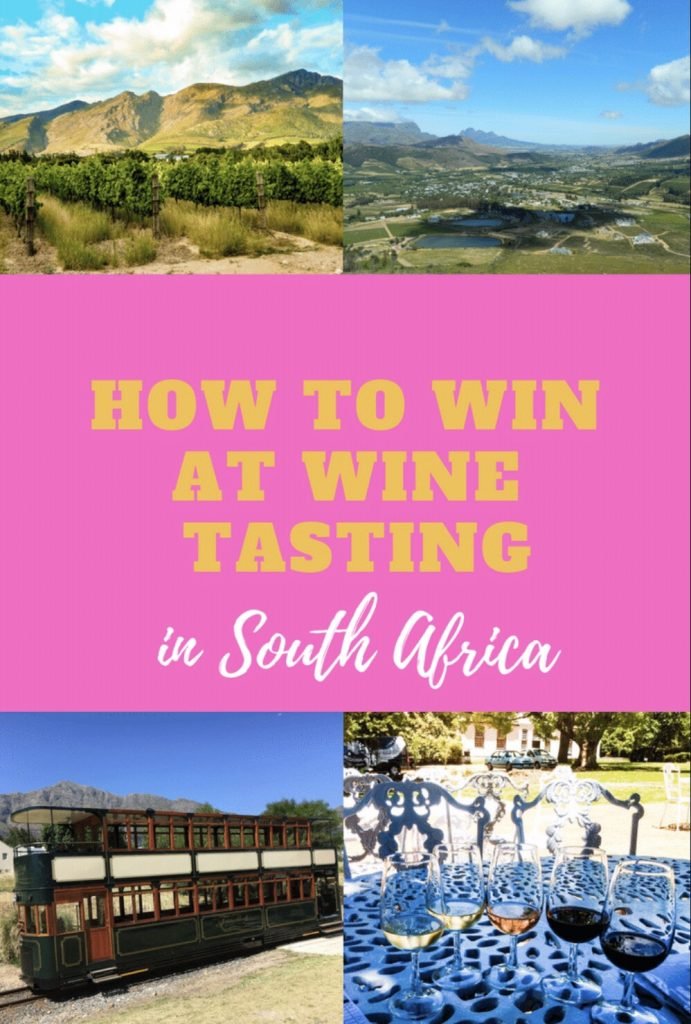 How to win at wine tasting in South Africa