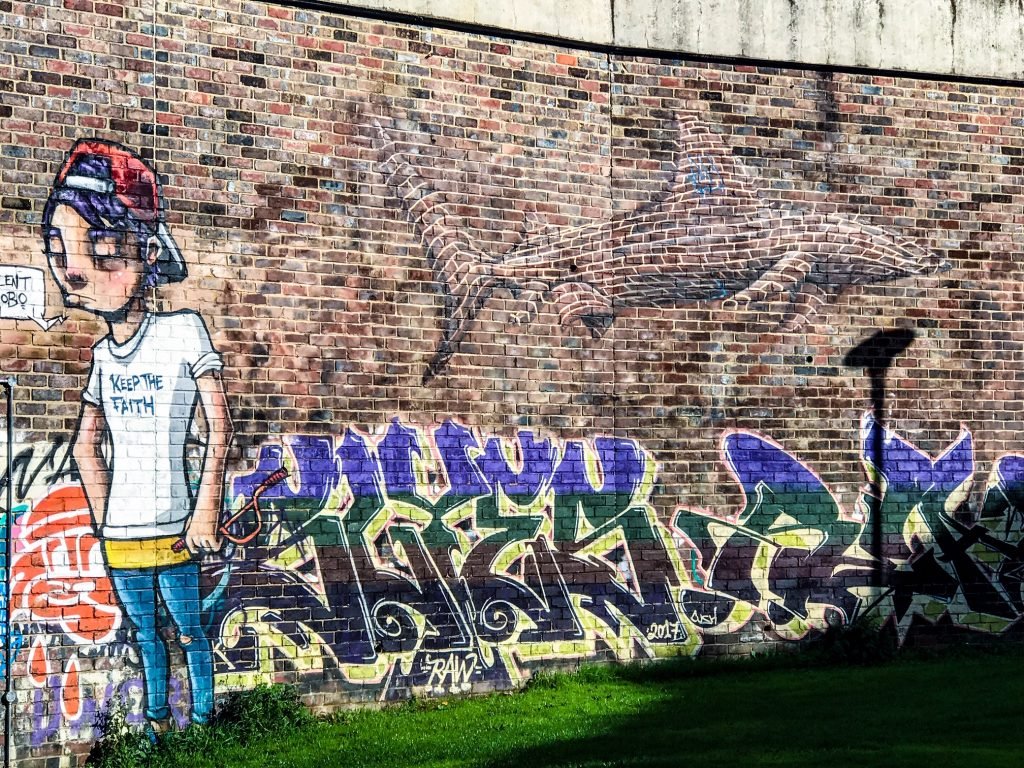 street art in Cheltenham