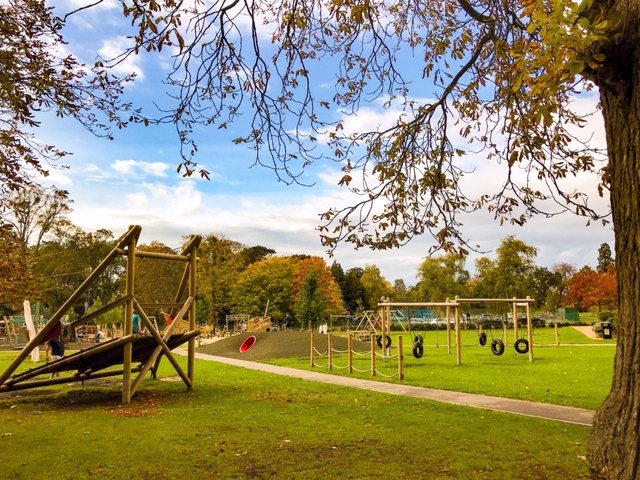 Pittville park playground, Cheltenham 