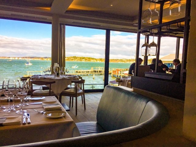 Family-friendly places to eat in Poole with sea views