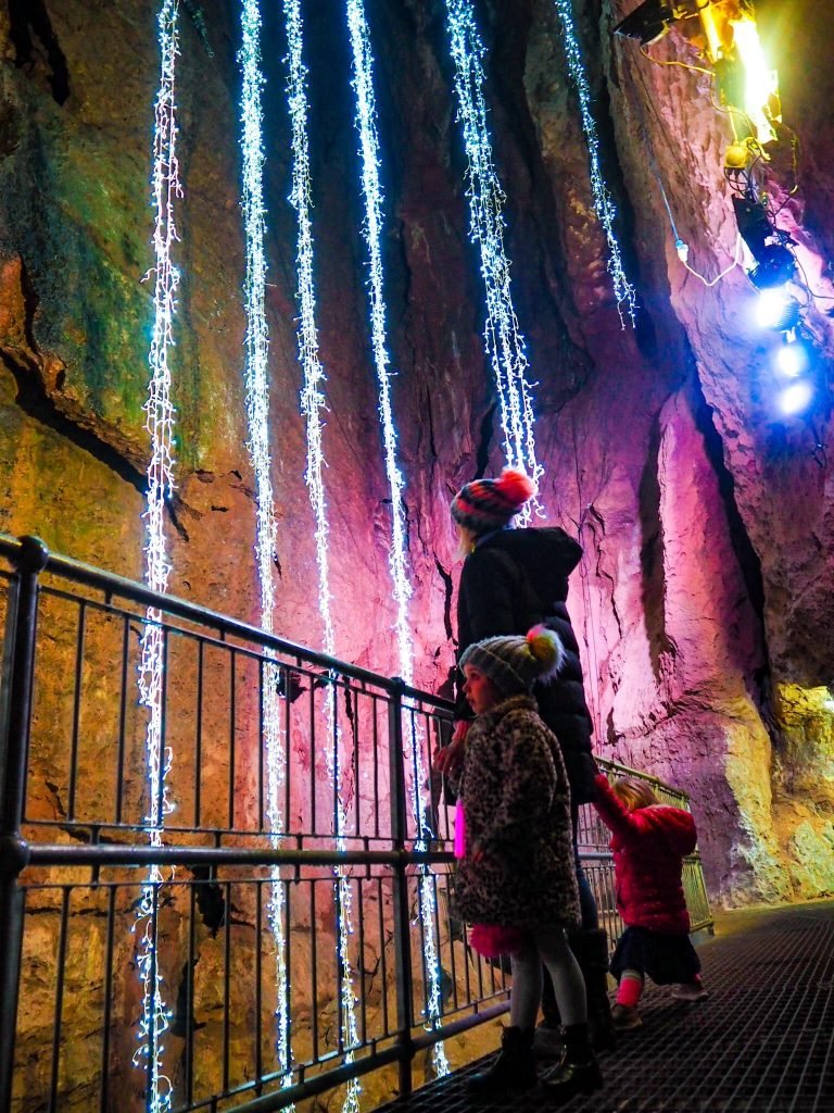 Wookey Hole Caves Winter wonderland