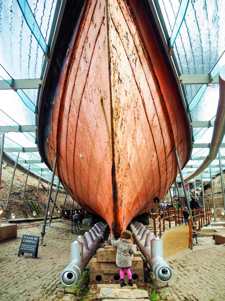 Hull - underneath Brunel's SS Great Britain