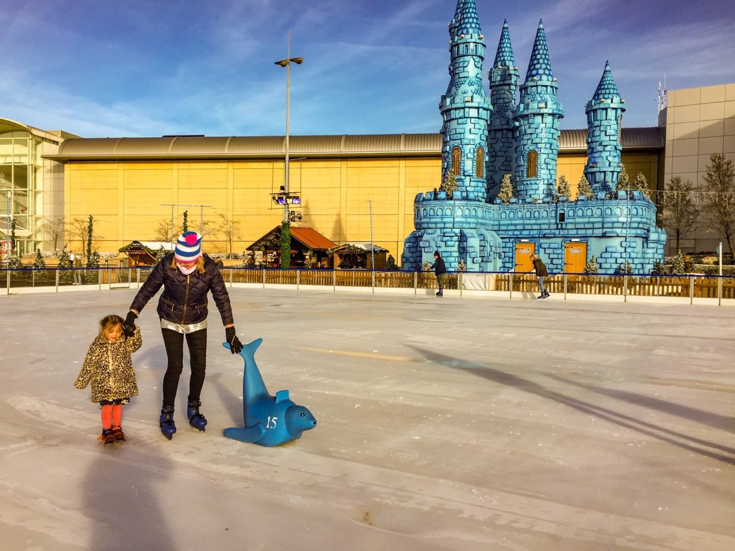 Just off the motorway - The Mall at Cribbs Causeway_ice rink_enchanted castle