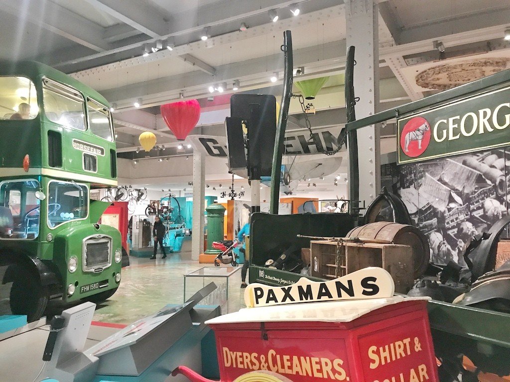 Indoor activities at M Shed museum Bristol