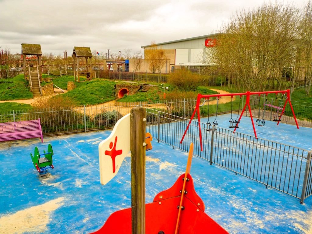 Hengrove playground water park in Bristol