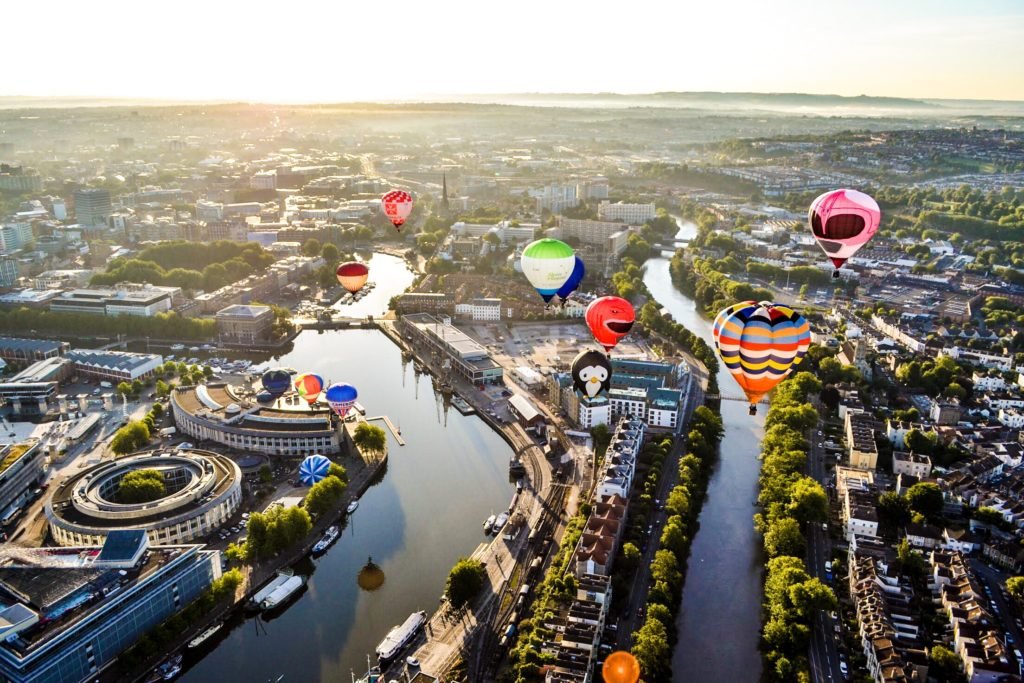 What’s it like to take a Bristol hot air balloon ride?