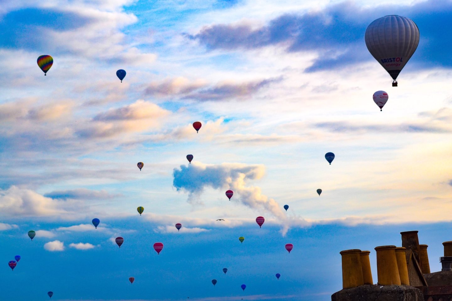 balloons in the sky, Bristol