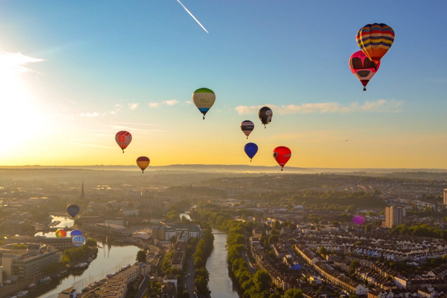 Where to take cracking photos of hot air balloons in Bristol