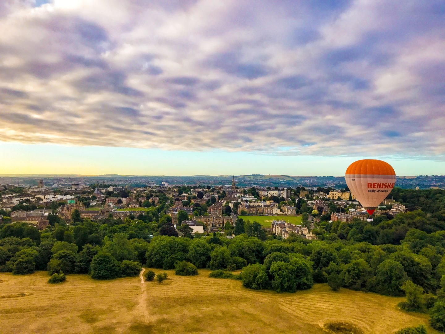 The Downs bristol hot air balloon