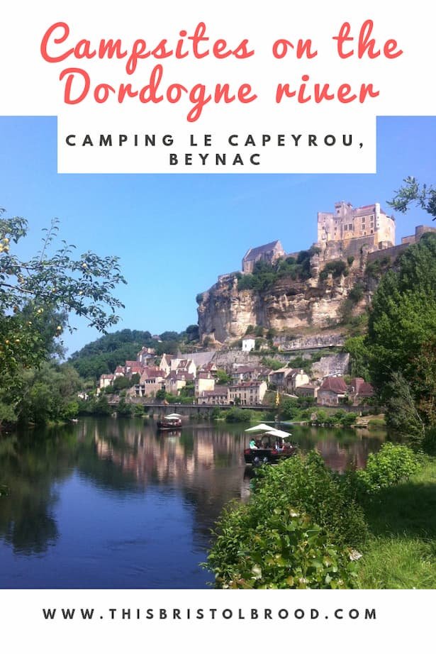 Campsites on the Dordogne river