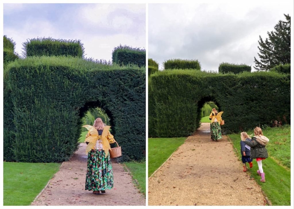 Fairy Godmother at Sudeley Castle gardens
