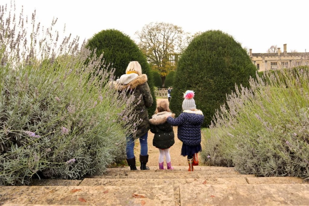 Queen of hearts gardens, Sudeley Castle