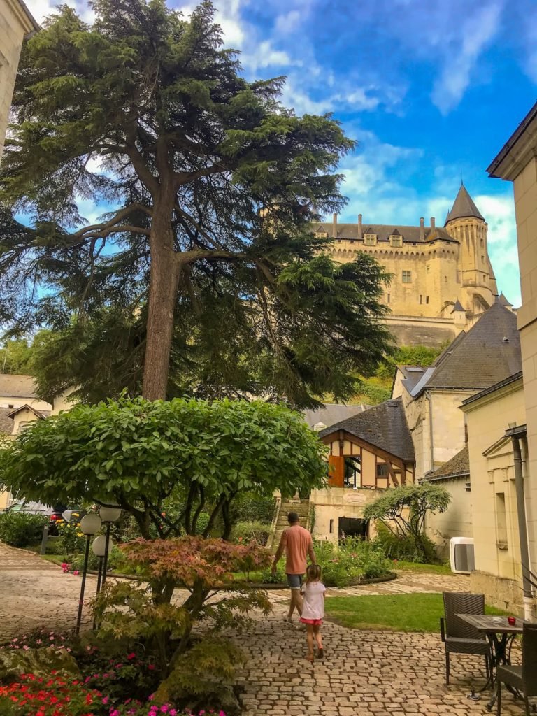 Hotel Anne d'anjou and Chateau de Saumur
