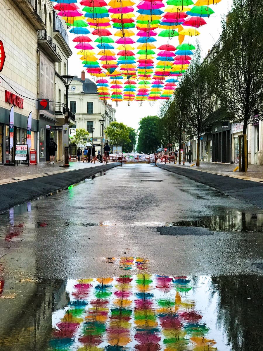 Umbrellas - Saumur - France