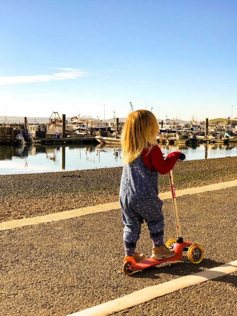Dorset day out: Scooting on Poole Quay