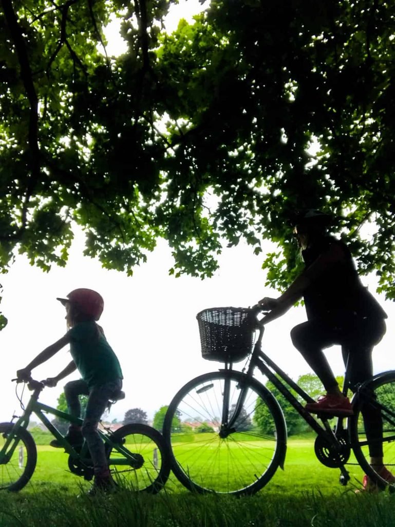 Family cycling in Bath and Bristol