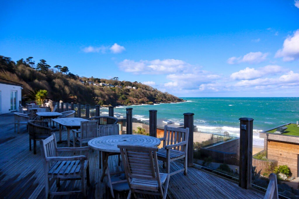 Terrace Carbis Bay hotel and spa, Cornwall