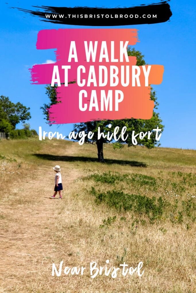 A walk at Cadbury Camp - Iron age hill fort near Bristol