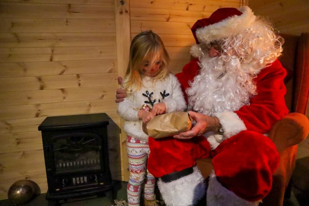 Where to see Santa Claus grotto