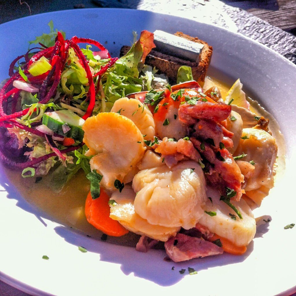 Scallops Tobermory, Isle of Mull