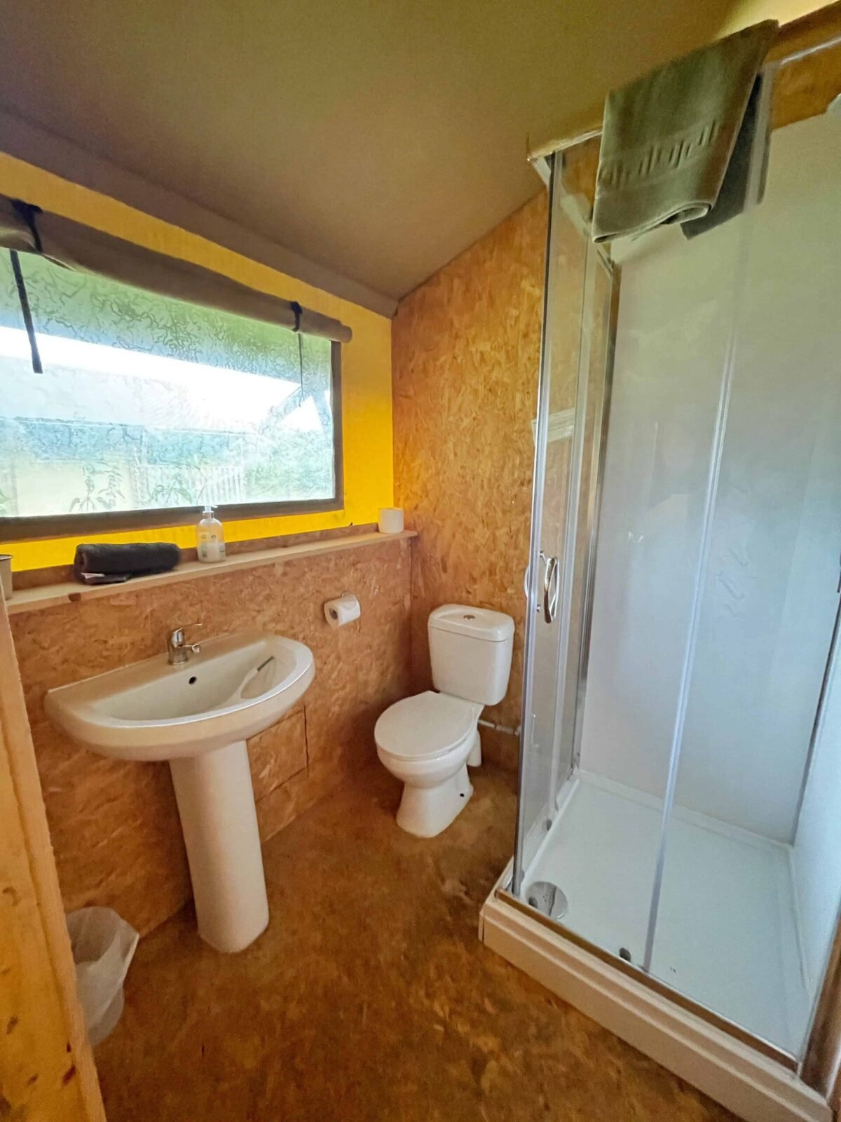 Toilet in safari lodge