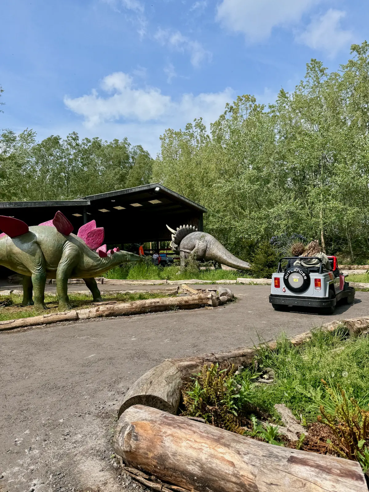 Puxton adventure park dinosaur jeeps day trip from bristol
