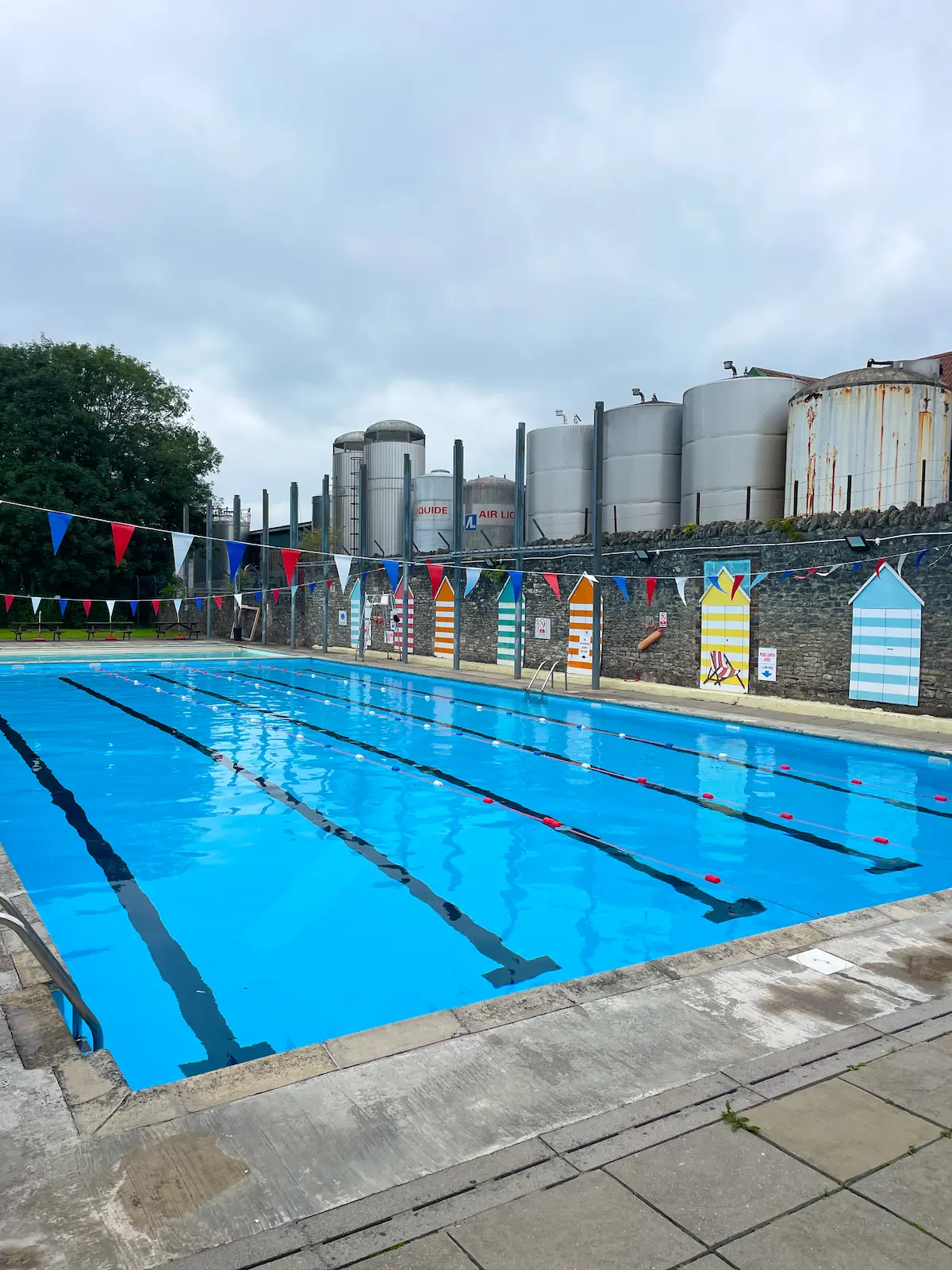 Shepton Mallet Lido Somerset swimming pool
