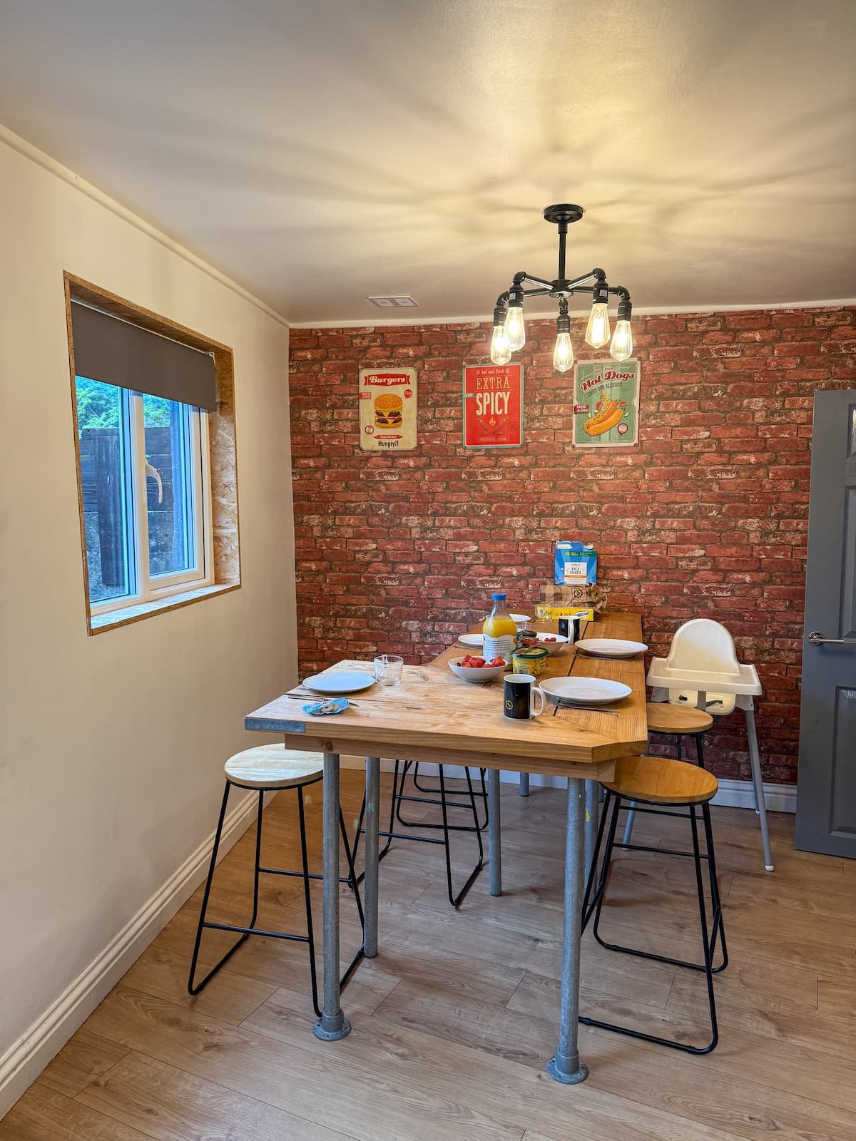 Kitchen, Riverside cottage, Afan River South Wales Port Talbot