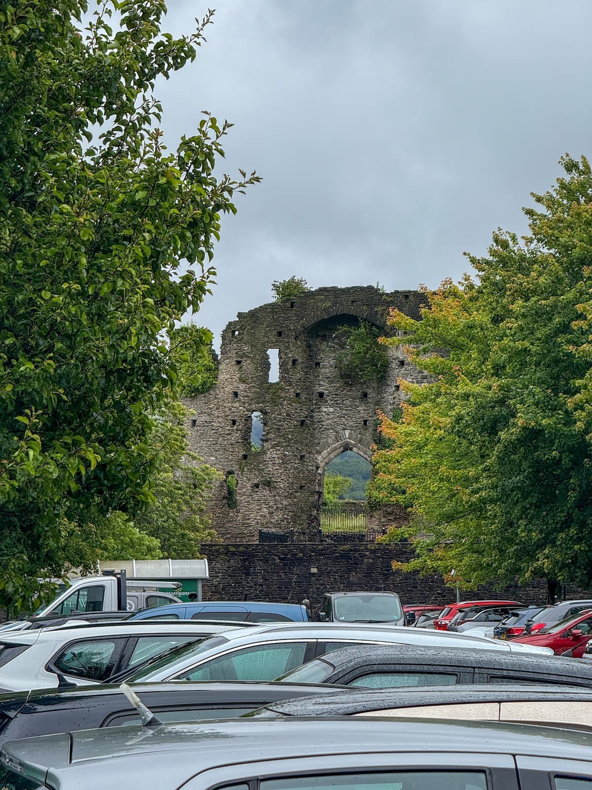 Neath castle ruins, Wales