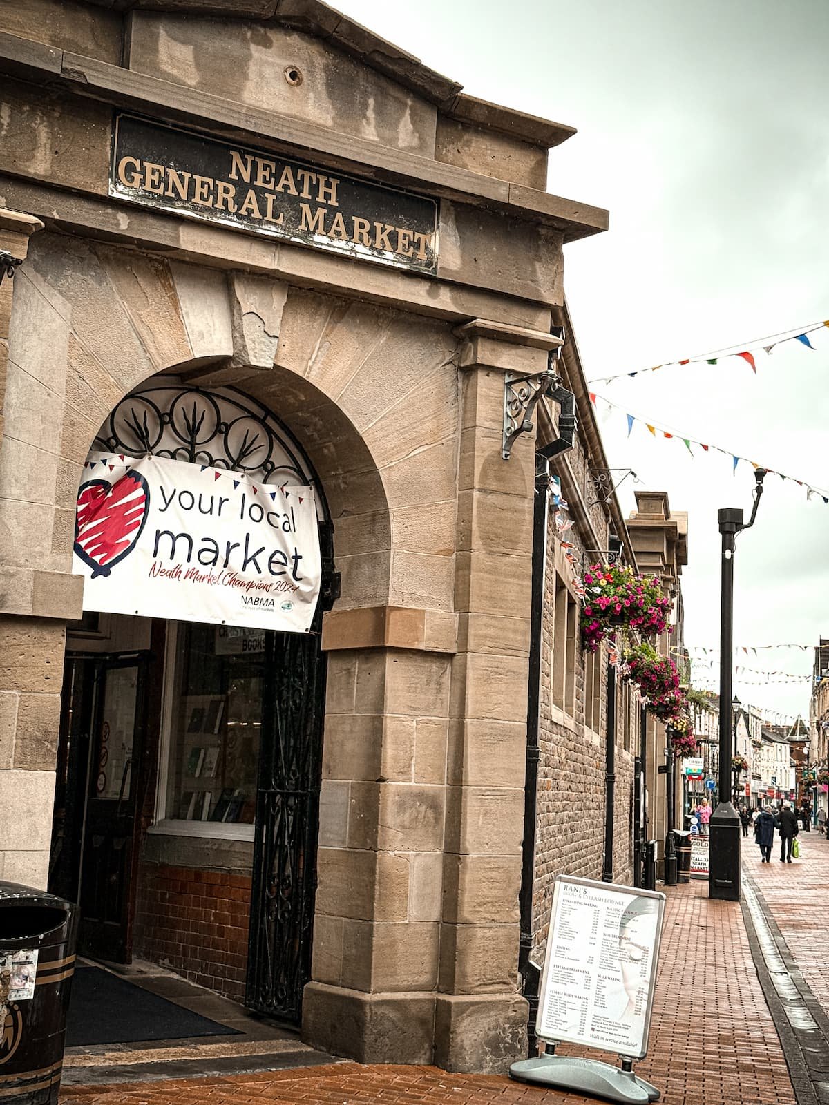 Neath indoor market, Wales