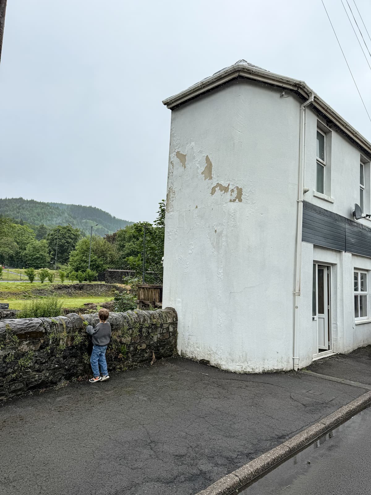 Riverside cottage, Afan River South Wales Port Talbot