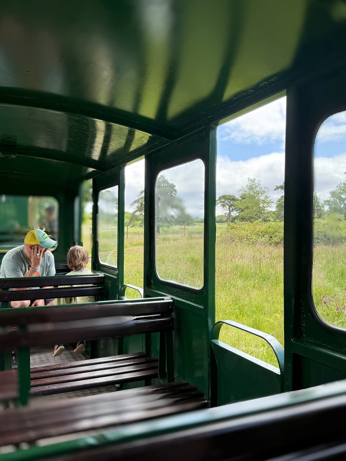 Mini train Margam Adventure, Margam Country Park, Wales