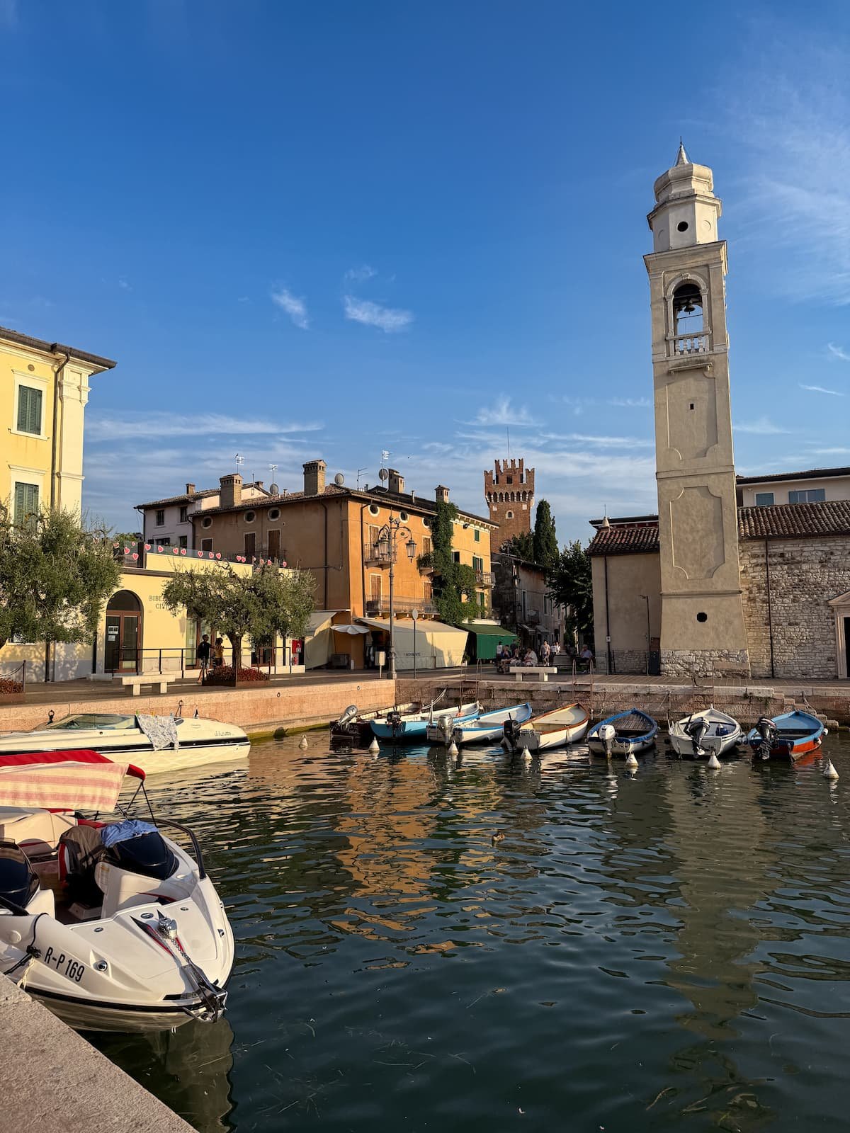 Lazise peschiera del garda lake garda italy boats marina