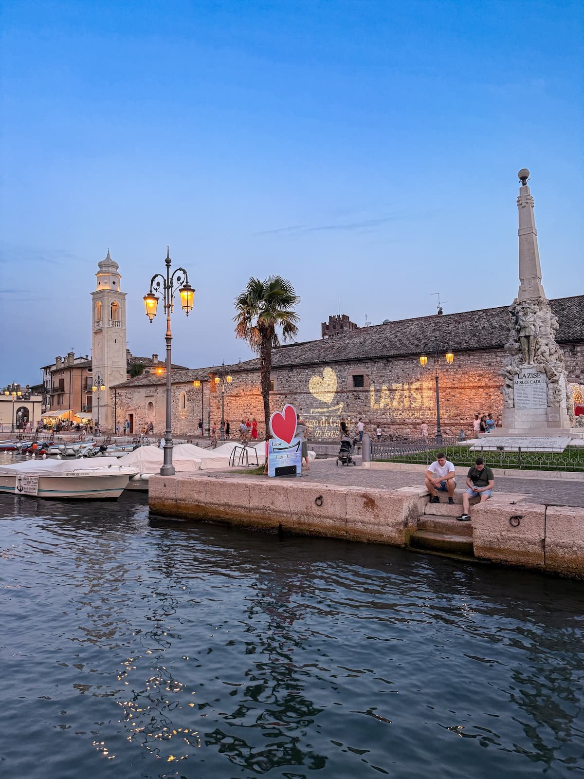 Lazise peschiera del garda lake garda italy boats marina