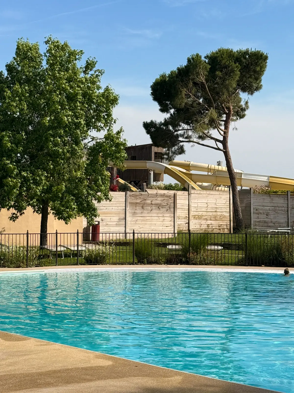 Le Sérignan Plage lagoon swimming pool Beziers France Eurocamp review