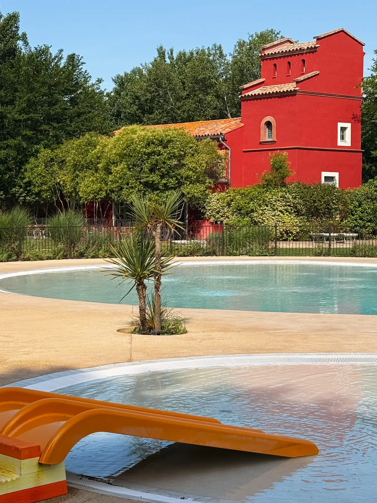 Le Sérignan Plage lagoon swimming pool Beziers France Eurocamp review