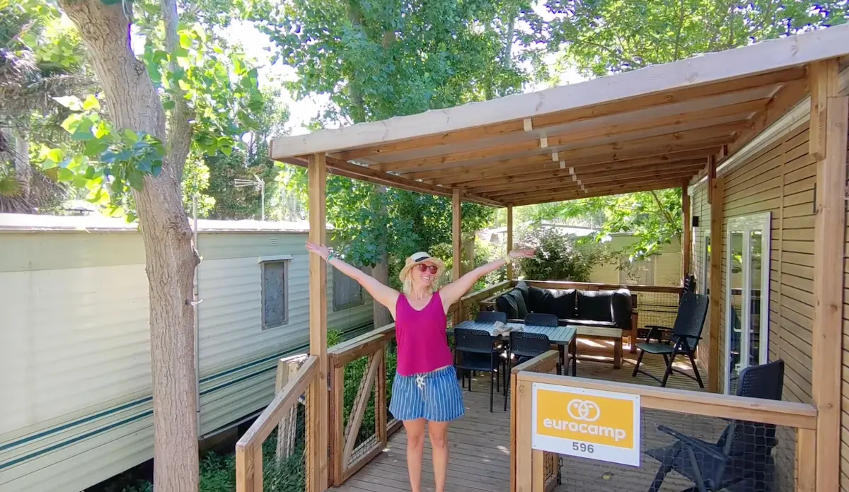 Eurocamp premium accommodation serignan plage south of france