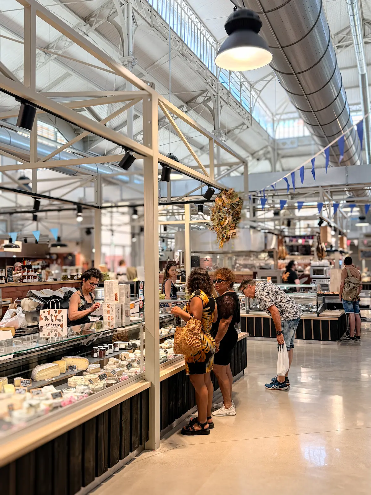 Les Halles de Beziers food hall indoor market france