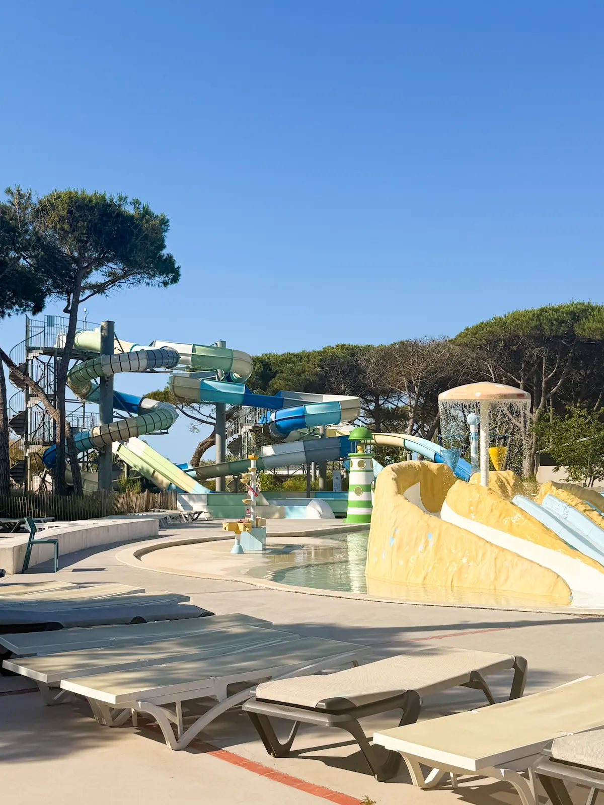 Eurocamp Review Le Castellas Sete South of France swimming pool waterslides